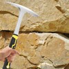 2 Pack 30oz Weeding Mattock Hoe, Small Rock Pick Axe