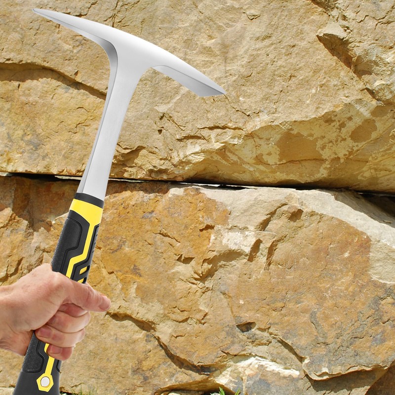 2 Pack 30oz Weeding Mattock Hoe, Small Rock Pick Axe