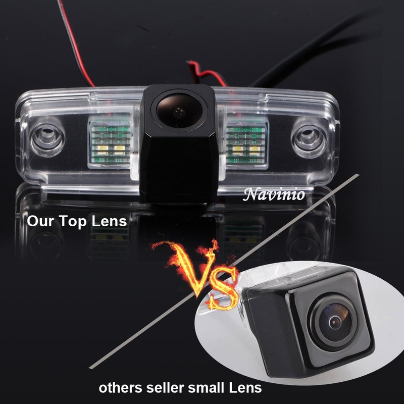 HD 720p Night Vision Rear View Reverse Camera, License Plate
