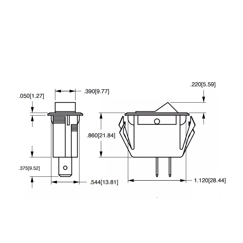 CESSNA ROCKER SWITCH | REPLACES S2160-1, S1824-1, S2061-1 | NEW