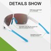 BUYAGE Men Sunglasses Youth Baseball Sunglasses, Cycling Sports Softball Visor