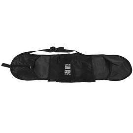 Yanmis Bolsa de transporte impermeable de poliéster para monopatín, funda de transporte plegable color negro para monopatín de 31 pulgadas para monopatín de 32 pulgadas para exteriores
