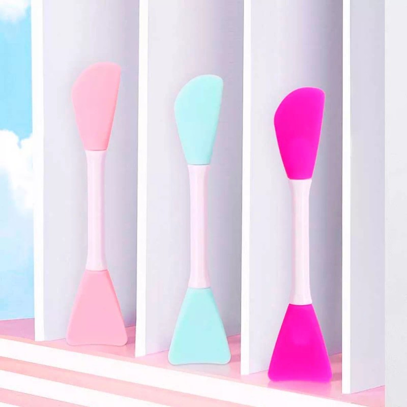 Universo en Linea Brocha De Silicona Aplicador Mascarillas Cremas Facial