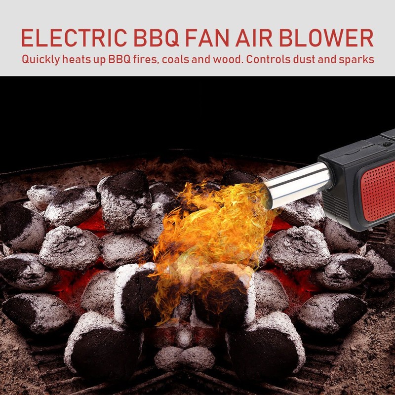 Blower Mighty Mini Low Noise Powered BBQ Fan Air Blower