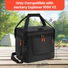 Speqerk Soft Carrying Bag Compatible with Jackery Explorer 1000 V2,