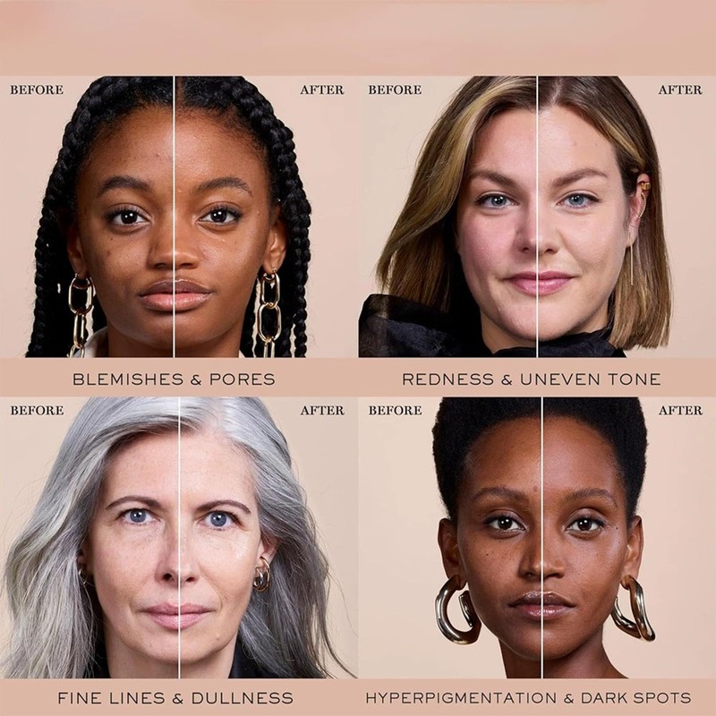 4-in-1 Colour Changing Foundation | Medium Spectrum Foundation for All