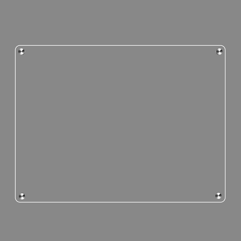 Clear Acrylic Magnetic Monthly / Weekly / Blank Planning Board