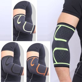 Elbow Brace (2-Pack) for Badminton, Golf, and Gym LD-321 Orange