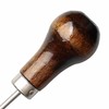 4 Pack Awl, Gourd Shape Awl Tailors Awl Wood Handle