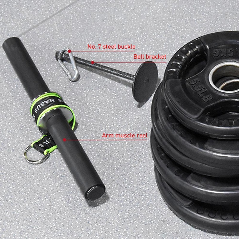Forearm Wrist Roller Fitness Blaster Arm Muscle Fitness Trainer Forearm