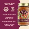 FOND Grass-fed Regenerative Beef Bone Broth infused with Organic Tomato