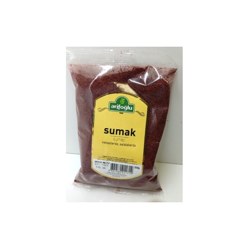 Arifoglu All Natural Turkish Sumac 8.8 Oz!!