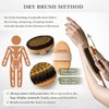 VERYOND Copper Dry Brushing Body Brush with Ion Charged Bristles