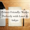 Verus Certificate Paper, Cream Decorative Effect, Similar to Parchment Paper