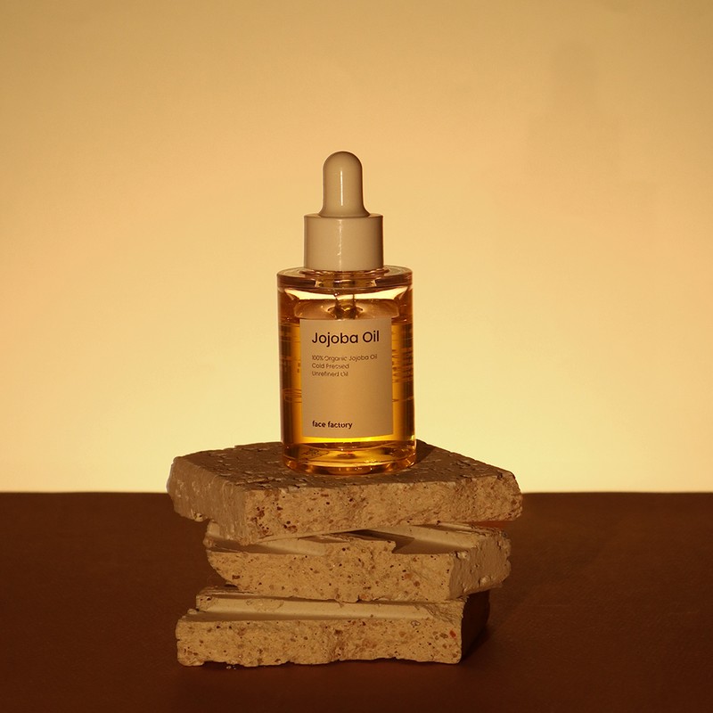 페이스팩토리 끈적이지 않는 100% 유기농 천연 호호바오일 30ml Non-Sticky 100%