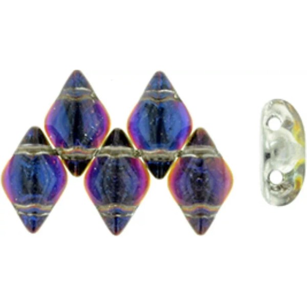 Matubo S11C29942, BACKLIT Vapor, GemDuo, 5 grams, 8x5mm, 2 hole,