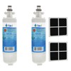 Tier1 RWF1052 ADQ36006101 Refrigerator Water & Air Filter Combo |