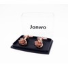 Jonwo Twist Knot Cufflinks in Gift Case Cuff Links for