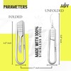 MJW Foldable Scalpel Handle No. 3 with 10 Blades Scalpel