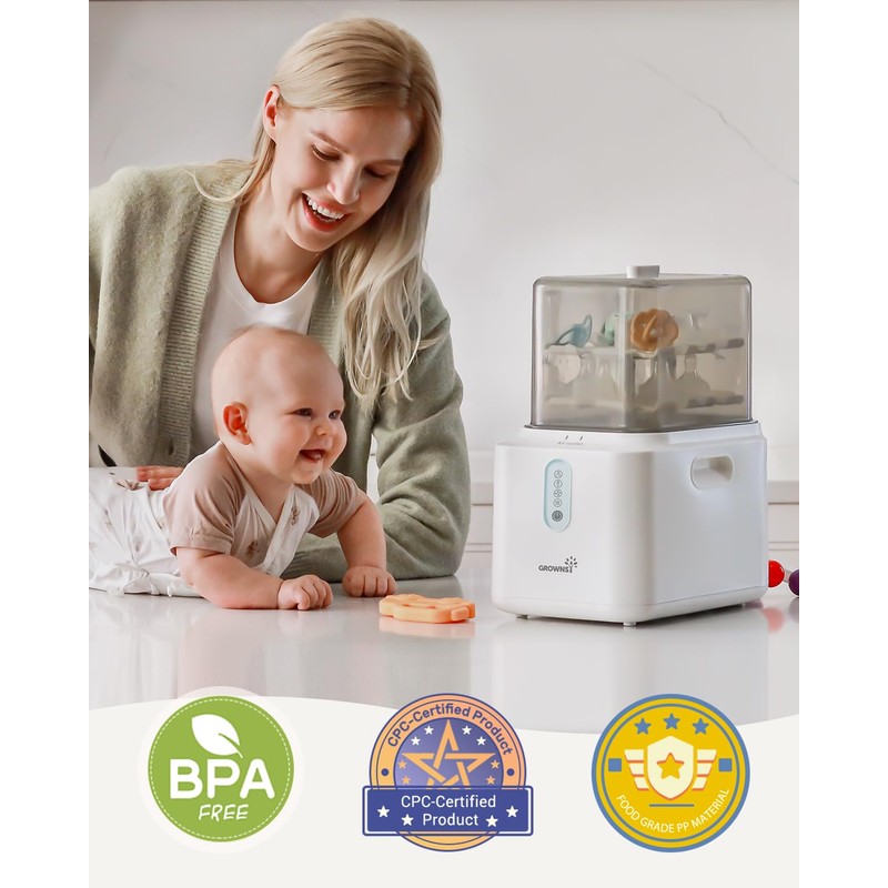 Grownsy 3 Layers Large Capacity Bottle Sterilizer and Dryer, 45%