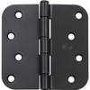 Stone Harbor Hardware 4" Door Hinges, 5/8" Radius Corner, Matte