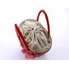 Kimonoya Sarasa kk-137 Yukata or Summer Fashion, Drawstring Basket Bag