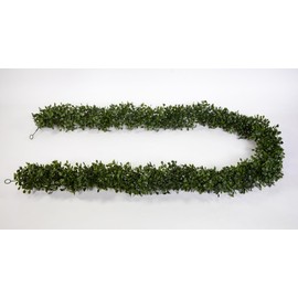 Boxwood Garland 190 cm x 10 cm GA Artificial Plants Artificial Boxwood Garland