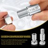 LOZAGU 44pc Nut and Bolt Gauge Set - 44 Gauges
