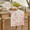 Artoid Mode Cherry Blossoms Branches Spring Table Runner, Seasonal Summer