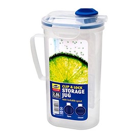 2 Litre Clip & Lock Storage Jug