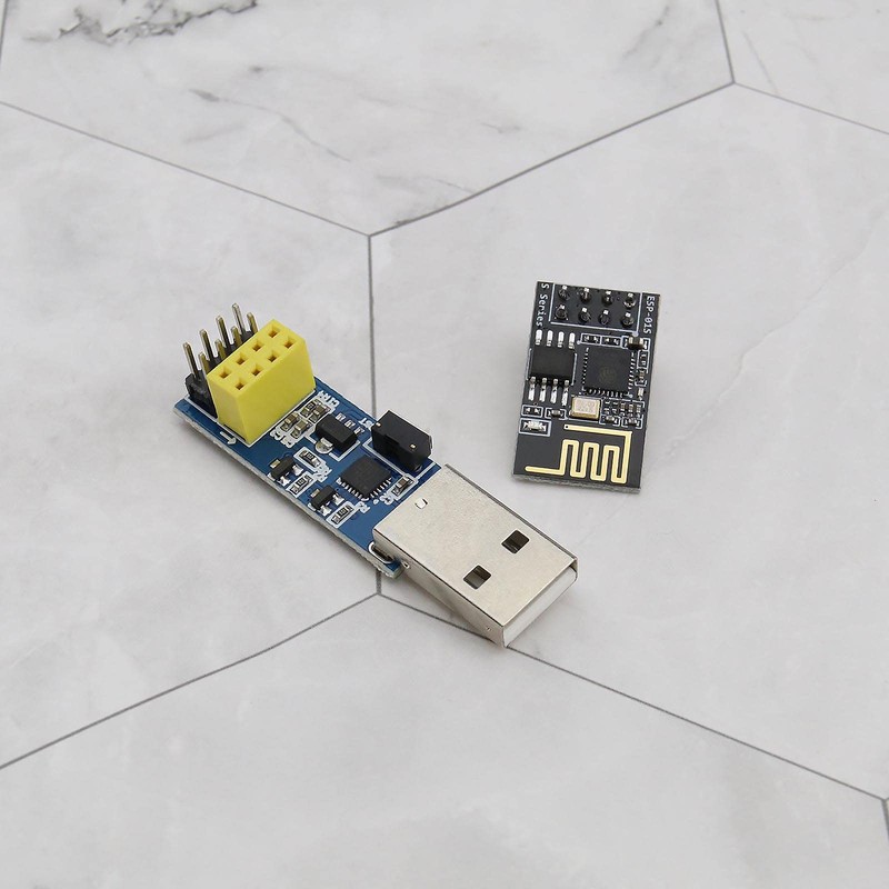Pack of 2 Modular Card ESP8266 ESP-01 ESP01S WiFi Transmitter