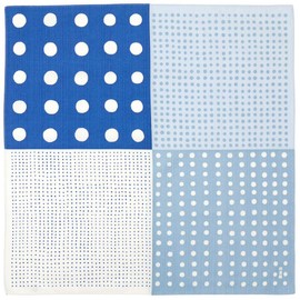濱 Pattern Shinpei 小布 Polka Dot Play Blue 50 cm