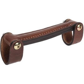 Gusti Gerrie K. Leather Transport Handle, Bicycle Carrier, Bicycle Frame Carry Handle, Road Bike, Steel Frame, Brown