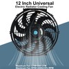12" inch Slim Fan Pull Electric Radiator Cooling Fans 12V