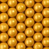 Candy Envy - Shimmer Gold Gumballs - 1 Inch -