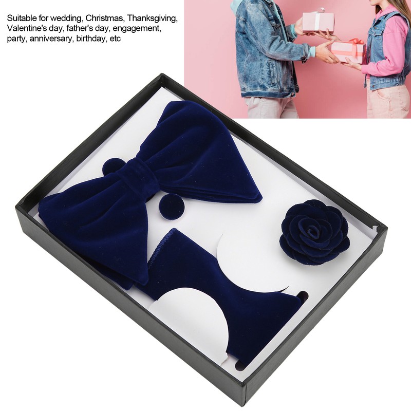 5pcs Tie Bow Set Easy Handle Classic Elegant Men's Tie
