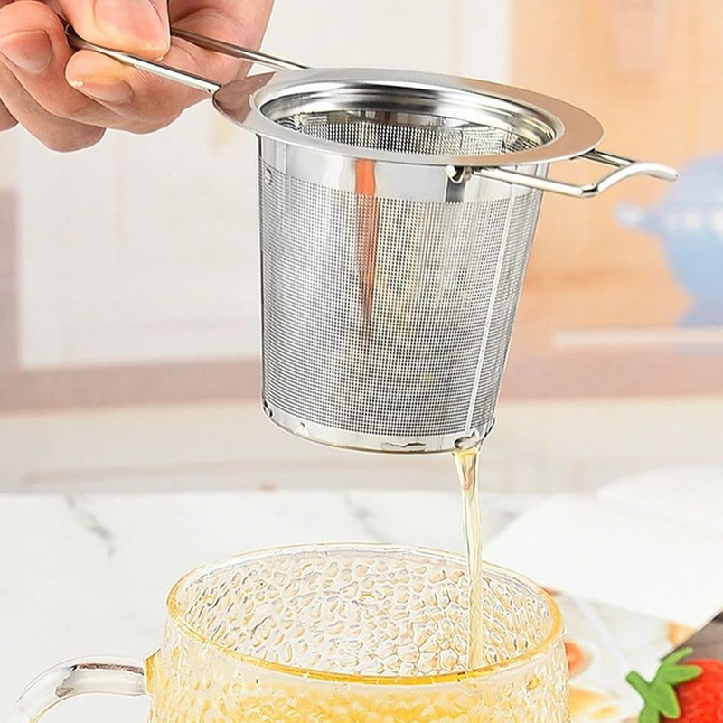 Pack of 2 Tea Strainer for Loose Tea, Tea Filter