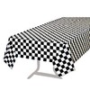 BRICHBROW Pcs of 3 Premium Plastic Checkered Flag Tablecloths Picnic