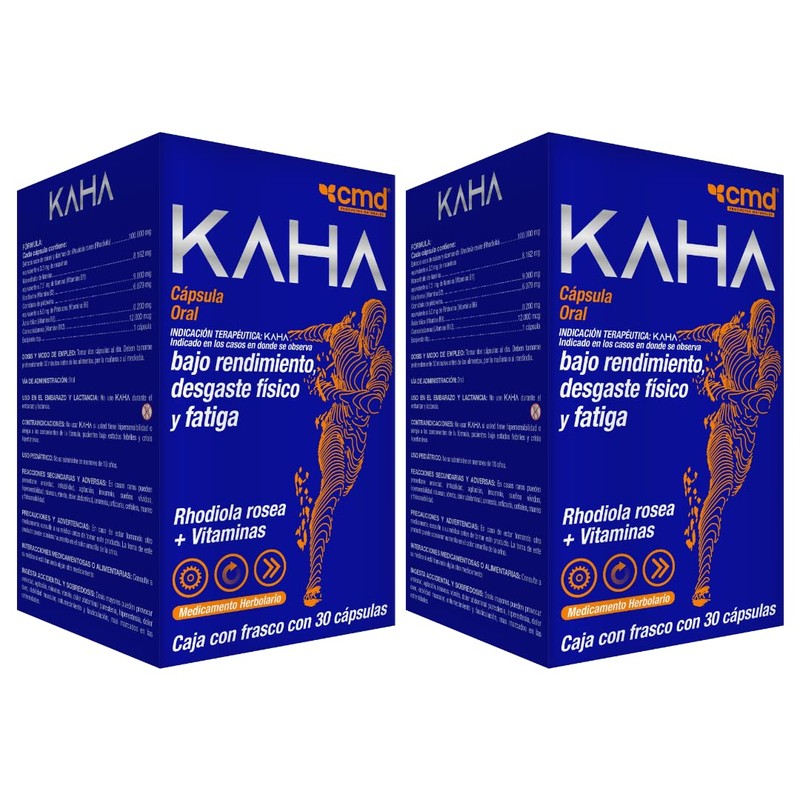 CMD - KAHA - Rhodiola Rosea Vitaminas - Medicamento Herbolario