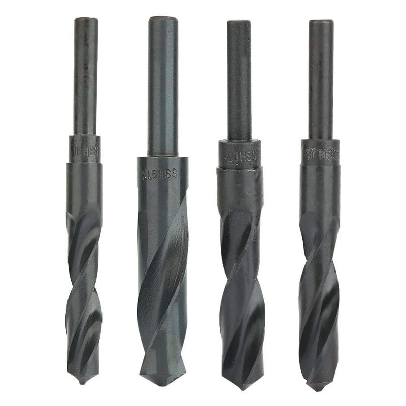 1/2 Inch Spiral Drill Bit Reduced Shank HSS Cutter 16