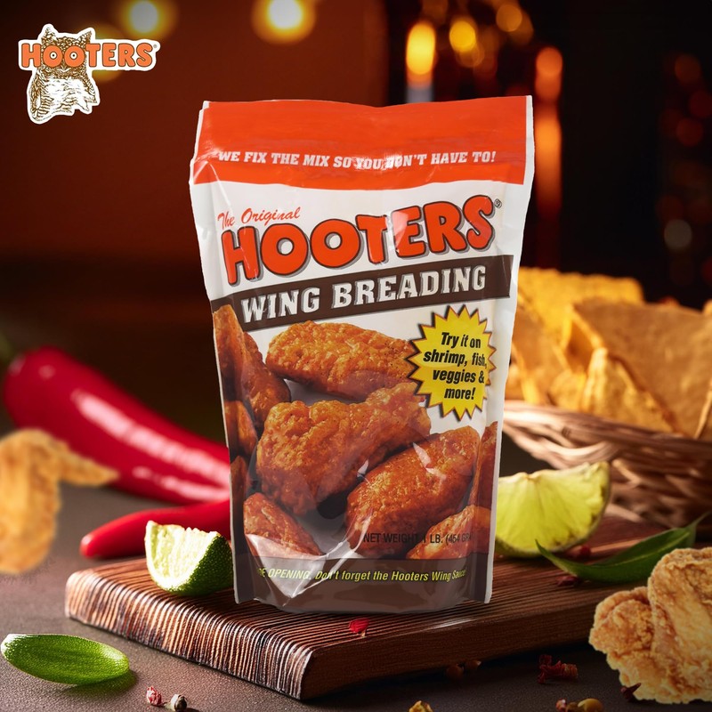 The Original Hooters Wing Breading - Crispy & Crunchy Coating