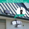 Solar Powered Outdoor Wall Lamps Motion Sensor Separate Solar Panel