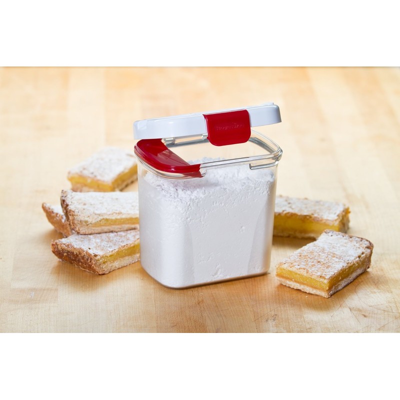 PrepSolutions Powdered Sugar Keeper, 1 Quart - Airtight Storage for