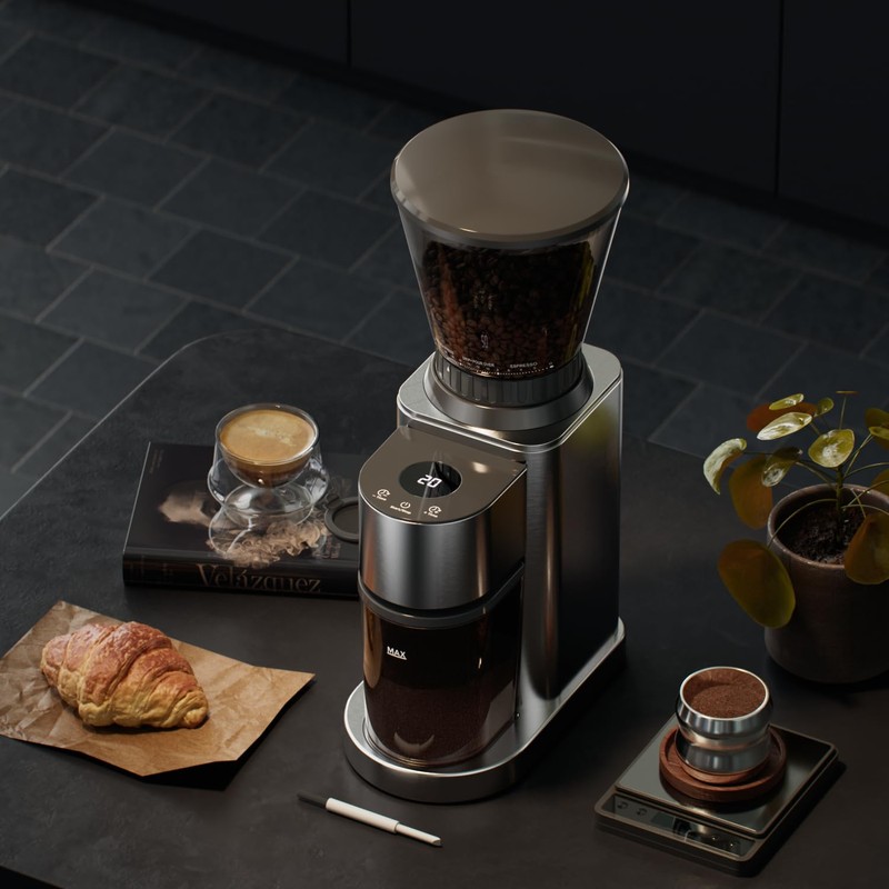 Electric Burr Coffee Been Grinder with Adjustable 24 Precise Grind