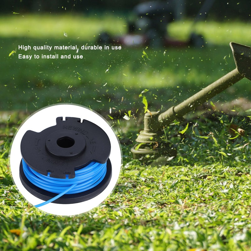 4Pcs Trimmer Lawn Mower Spool with Cover Replacement Accessories Fit