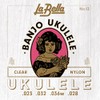 La Bella 13 Red String Set for Ukulele Banjo