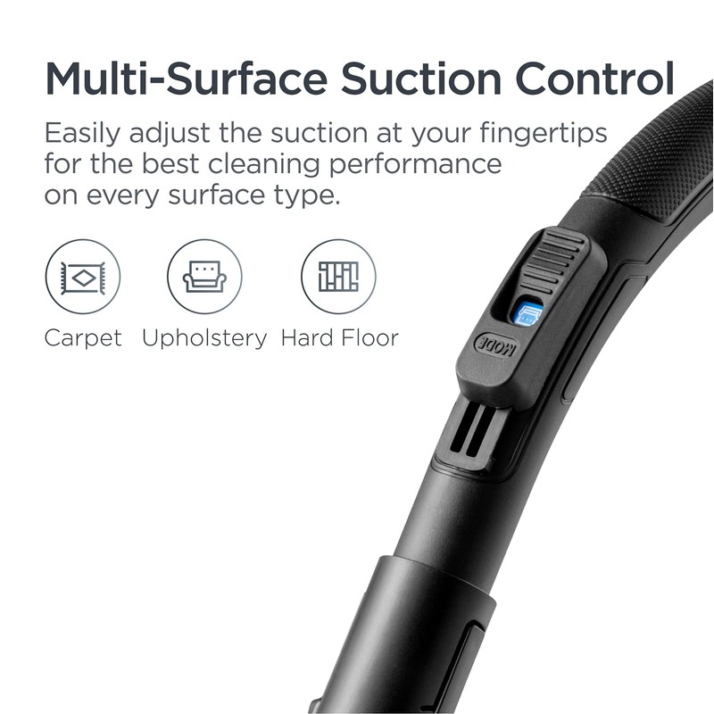 Eureka Bagless Canister Vacuum Cleaner, Lightweight Vac for Carpets and