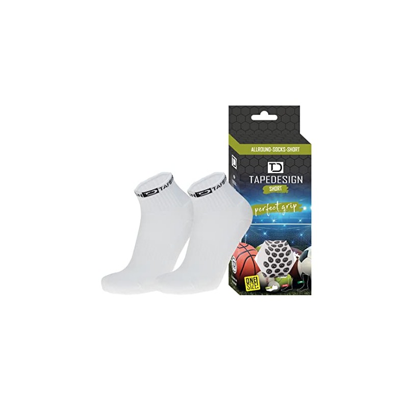テープデザイン ソックス オールラウンド ショート 24.5-30.5cm TAPE DESIGN_ホワイト