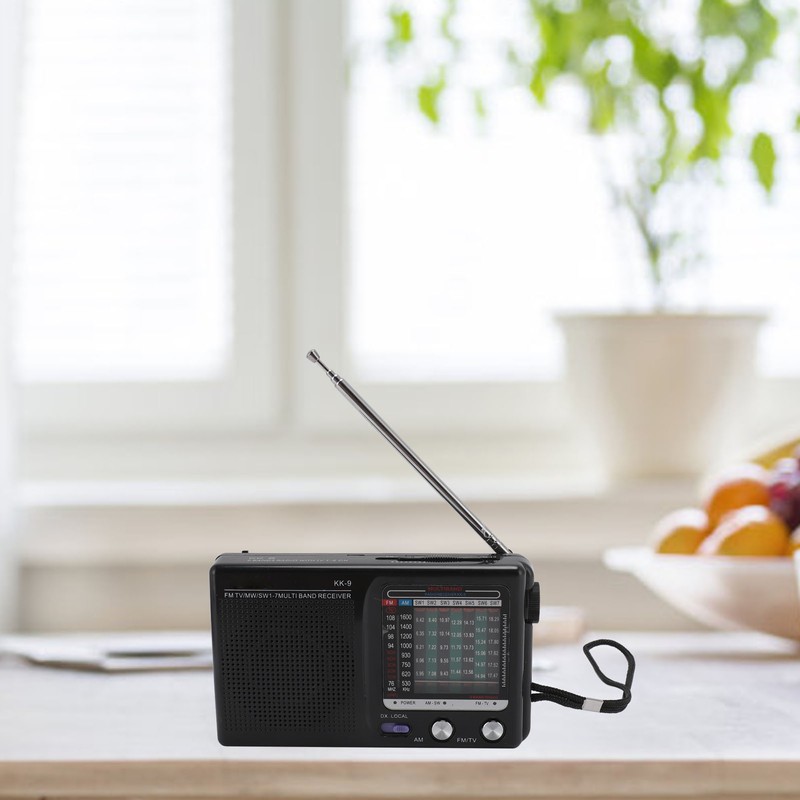 Portable Multi Band Radio FM MW SW Multifunction Built in