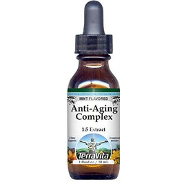 Anti-Aging Complex Glycerite Liquid Extract (1:5) - Mint Flavored (1 oz, ZIN: 523440)